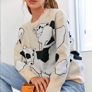 Cow sweater